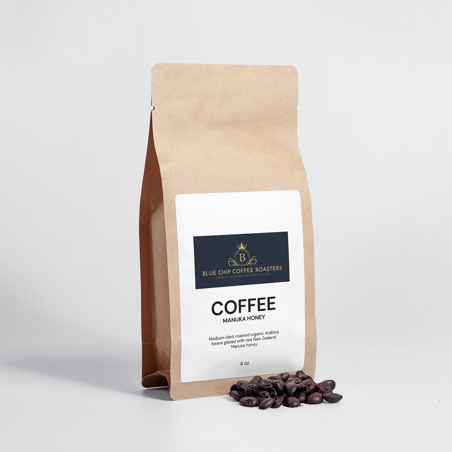 Manuka Honey Coffee 4oz - Blue Chip Coffee Roasters